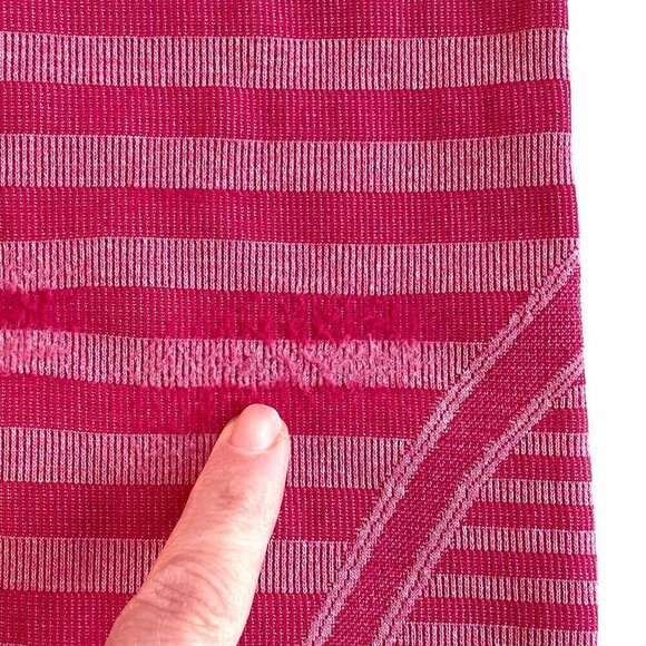 Lululemon Womens Swiftly Tech Short Sleeve Shirt Rare Design Striped - Picture 14 of 15